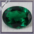 Round Green Loose Gemstone Nano Spinel Synthétique Spinel